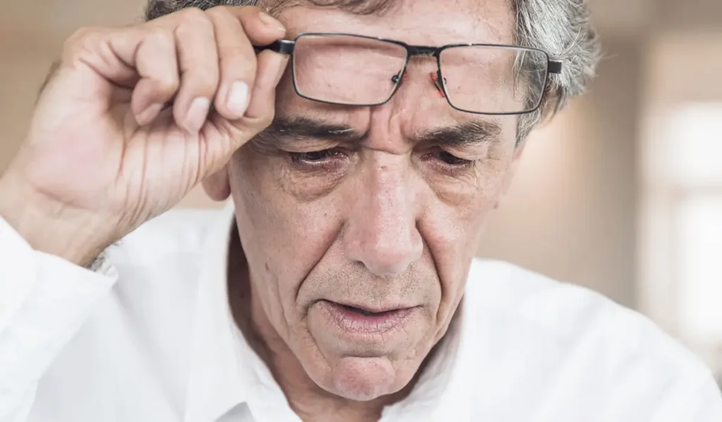 calo della vista improvviso